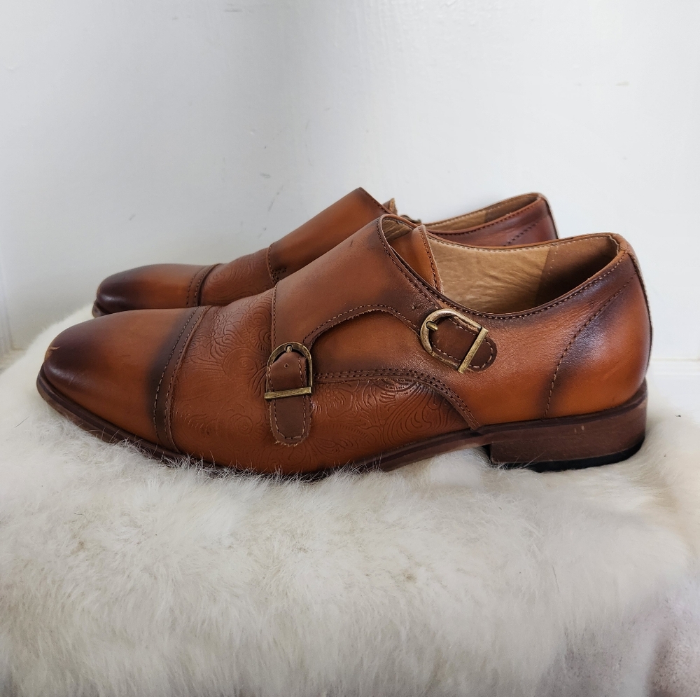Brown Leather Men's Loafers